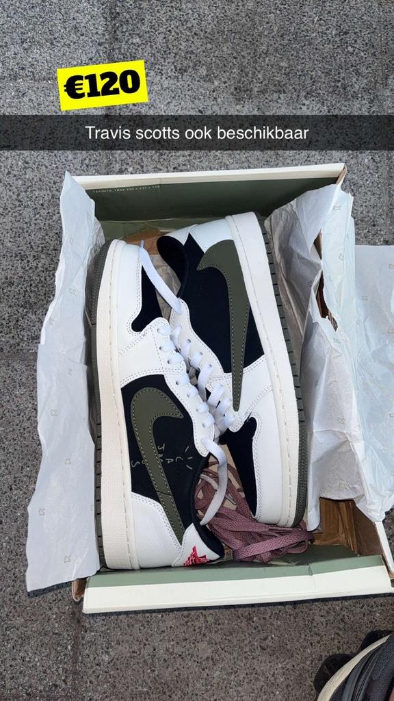nike travis scott maat 42, Kleding | Heren, Schoenen, Ophalen of Verzenden, Zo goed als nieuw