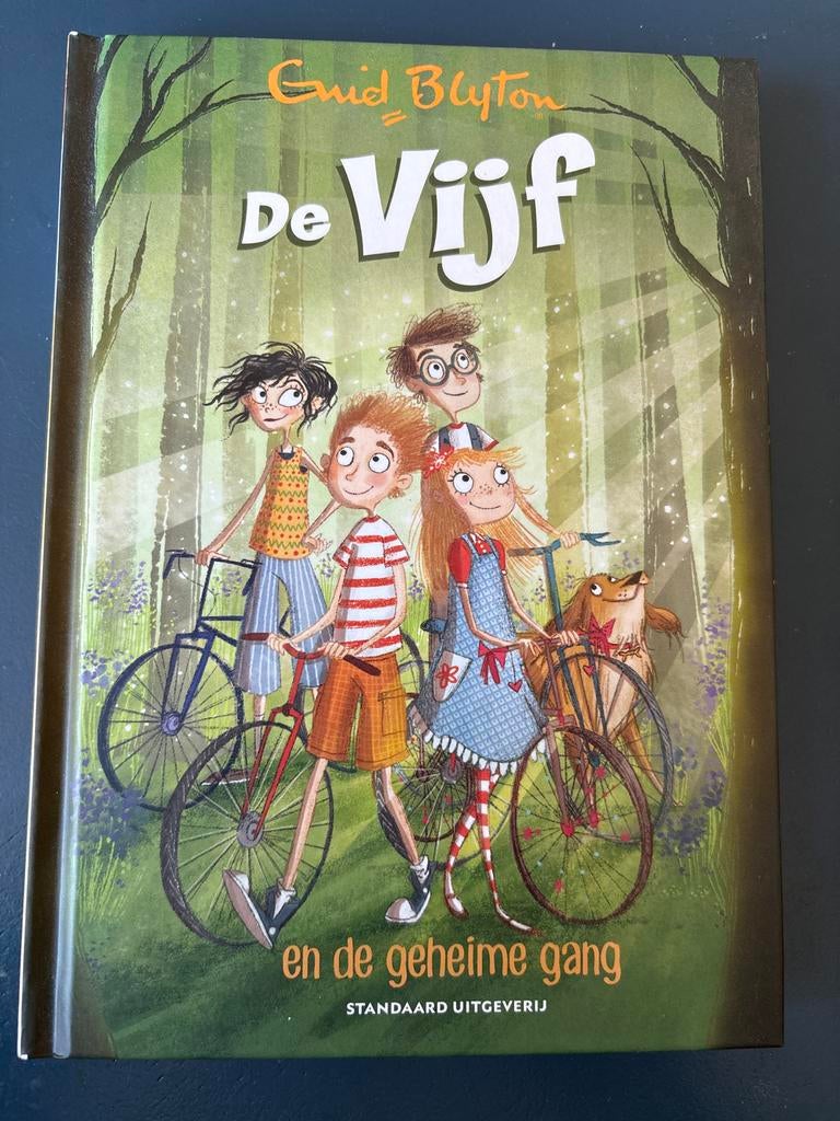 De Vijf en de geheime gang - Enid Blyton, Ophalen of Verzenden, Zo goed als nieuw, Fictie algemeen