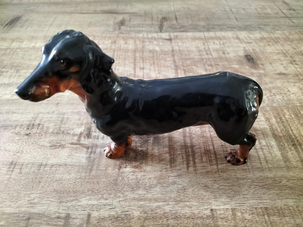 Vintage Royal Doulton Teckel., Ophalen of Verzenden