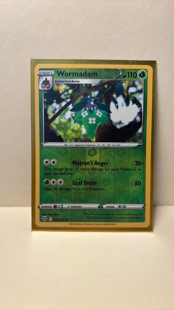Wormadam 010/172 brilliant stars reverse holo pokemon kaart, Ophalen of Verzenden, Nieuw, Boosterbox
