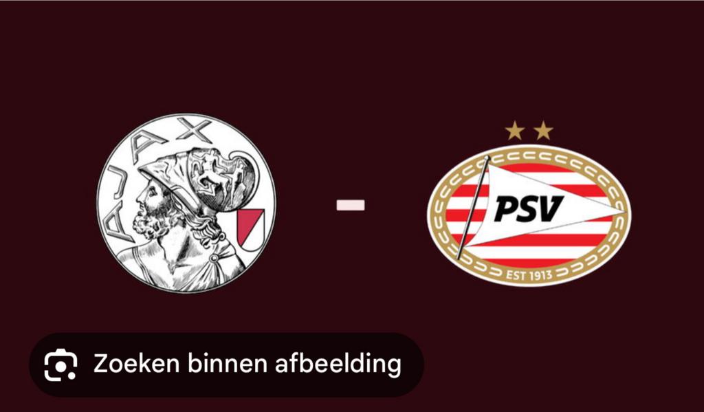 4 kaarten voor Ajax - PSV, Tickets en Kaartjes, Sport | Voetbal, Losse kaart, Drie personen of meer, Mei