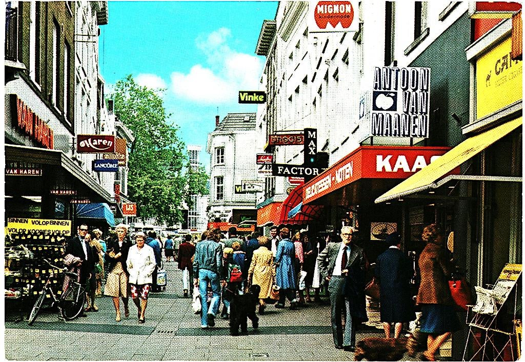 801128 Arnhem Gld 1980 _Gelopen met mooie zegel, Ophalen of Verzenden, 1940 tot 1960, Gelopen, Gelderland