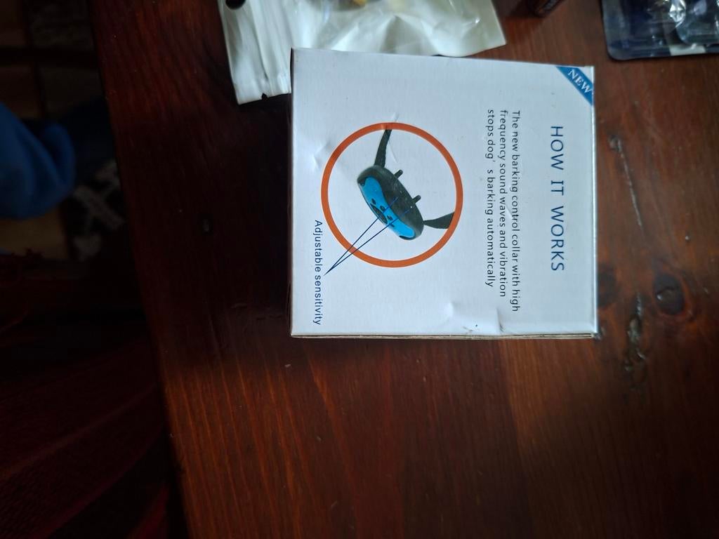 Anti blaf band voor kleine honden, Ophalen