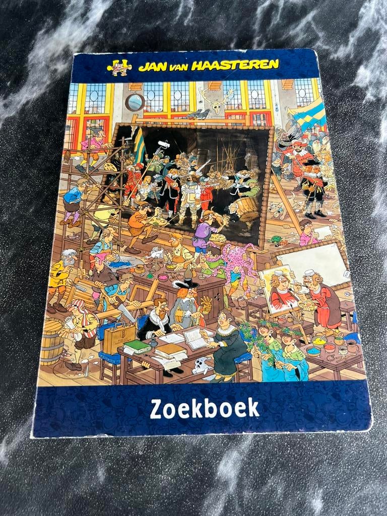 Jan van Haasteren zoekboek, Ophalen of Verzenden, 500 t/m 1500 stukjes, Zo goed als nieuw