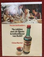 Jaren ‘60 affiche MARTINI China, Ophalen of Verzenden, Zo goed als nieuw