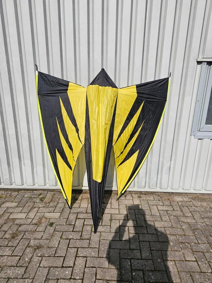 Angel Vlieger 1-lijns - Perfect voor beginners!, Sport en Fitness, Vliegeren, Gebruikt, Vlieger, Eenlijns, Ophalen of Verzenden