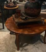 Gave vintage ronde salontafel, Huis en Inrichting, Tafels | Salontafels, Ophalen, 50 tot 100 cm, Rond, 50 tot 100 cm