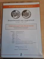 Munt Koningsbezoek Argentinië 2006, Postzegels en Munten, Munten | Nederland, Ophalen of Verzenden, Koningin Beatrix, Overige waardes