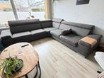 Hoekbank grijs met lounge optie, Ophalen, Gebruikt