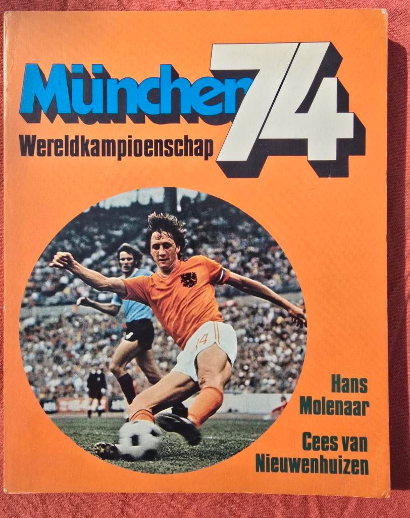 München 74 Wereldkampioenschap Hans Molenaar, Gelezen, Verzenden, Balsport, Hans Molenaar