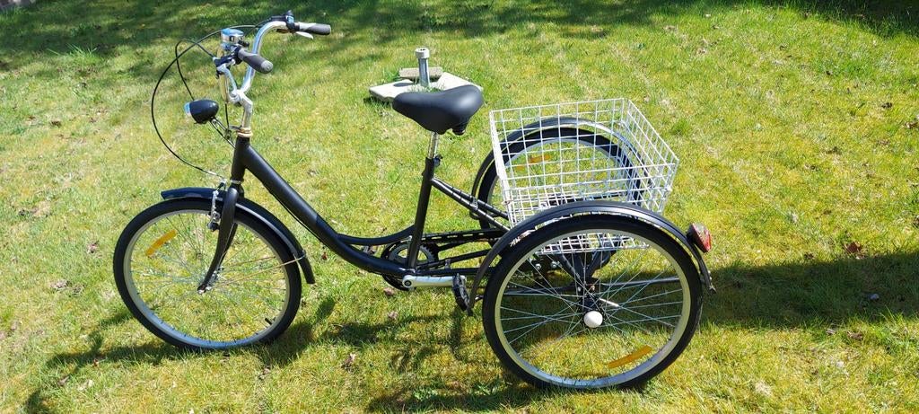 Driewiel fiets opknapper, Ophalen, Gebruikt