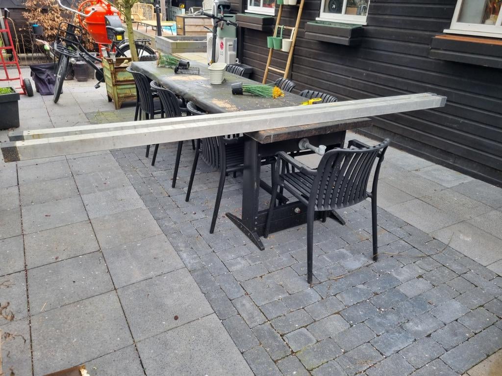 Aluminium metselprofielen., Ophalen