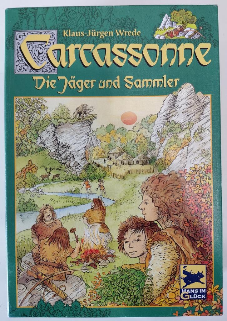 Carcassonne Jagers en Verzamelaars (Duitse versie), Vijf spelers of meer, Ophalen of Verzenden, Zo goed als nieuw, Hans im Glück