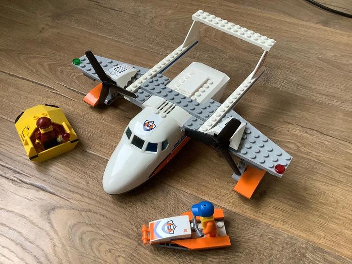 Lego City 60164 Coast Guard / Kustwacht reddingsvliegtuig, Kinderen en Baby's, Speelgoed | Duplo en Lego, Gebruikt, Lego, Complete set