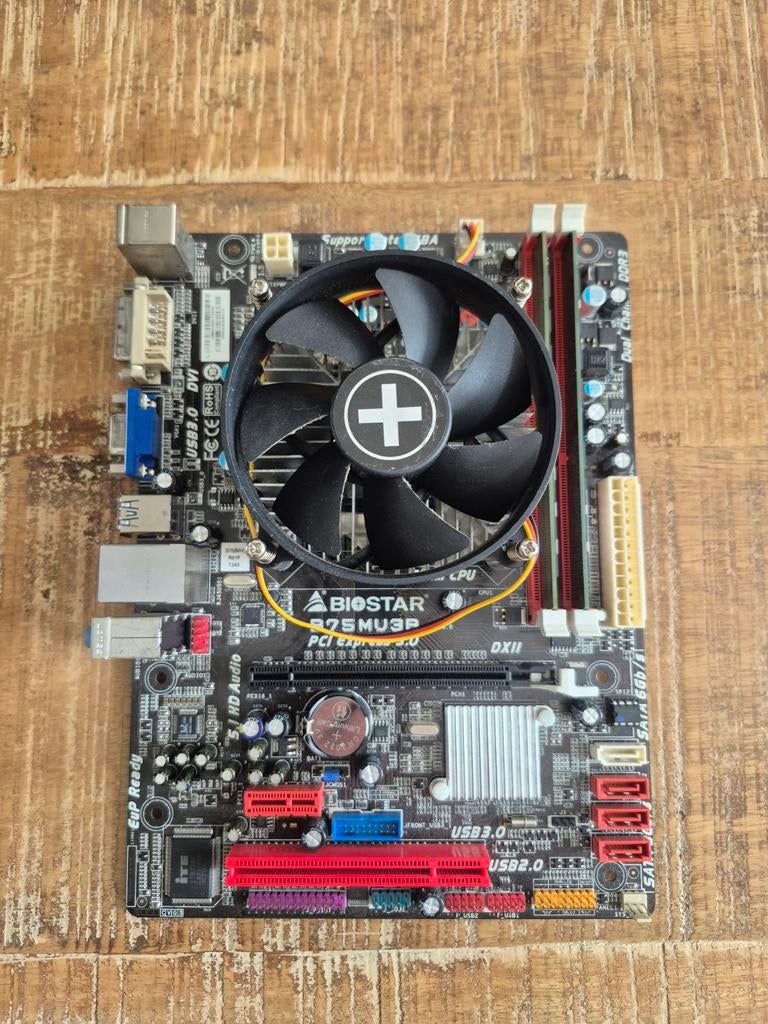 Upgrade set: i5 3330, 8GB RAM, Koeler, Computers en Software, Moederborden, Gebruikt, Intel, DDR3, Ophalen of Verzenden