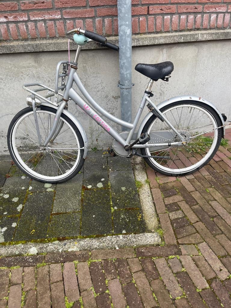 Cortina U4 meisjesfiets 24 inch, opknapper, Fietsen en Brommers, Ophalen, Gebruikt, 24 inch, Cortina U4 transportfiets