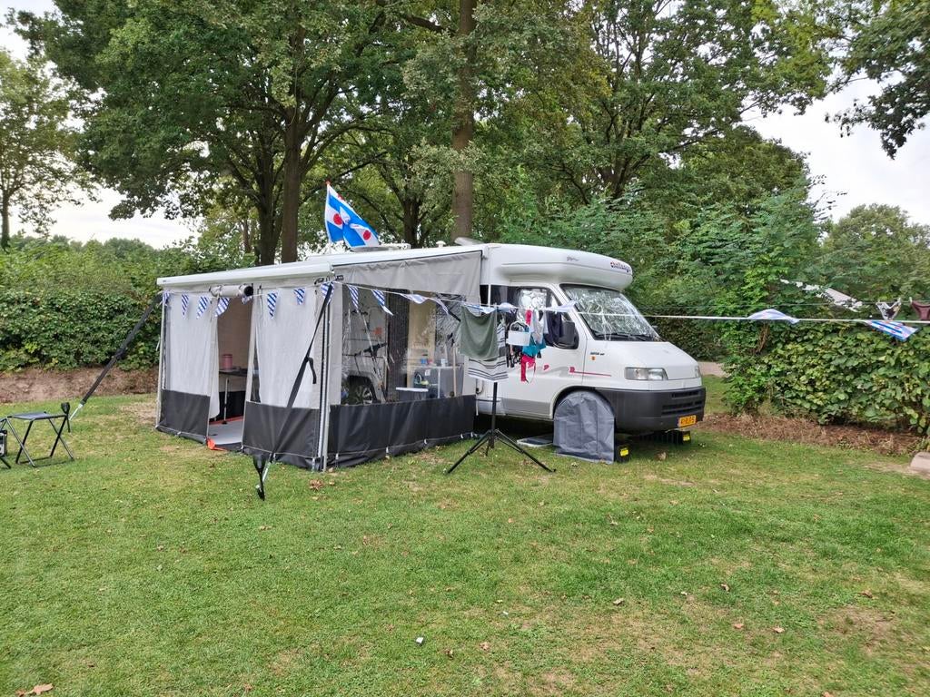 Fiat Ducato 2.5 TDI camper bj 98 kmst 107.000, Chemisch toilet, Tot en met 2, Fiat, Elekrische verwarming