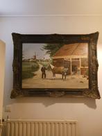 Antiek schilderij, Ophalen