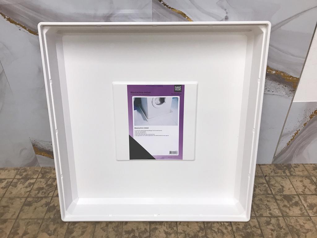 Te koop LekBak Voor Wasmachine - droger 70X70X10 Nieuw!, Witgoed en Apparatuur, Onderdelen en Toebehoren, Ophalen of Verzenden