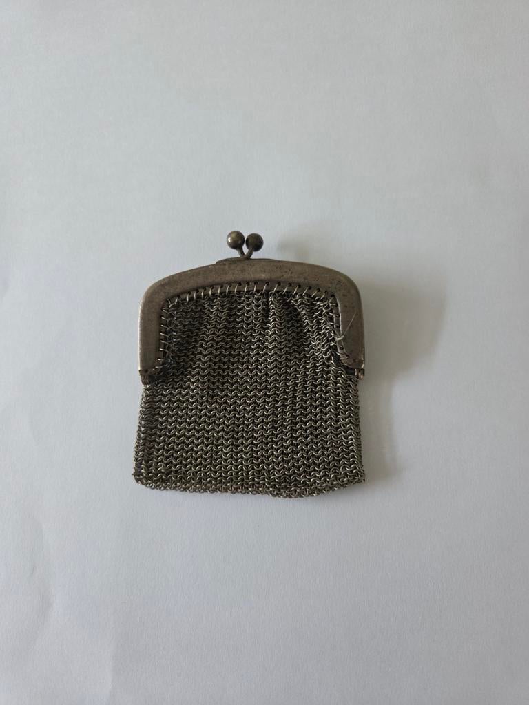 Antieke Chatelaine portemonnee, Antiek en Kunst, Ophalen of Verzenden