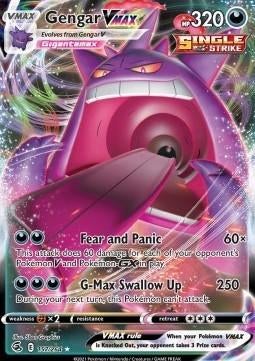 GENGAR VMAX 157/264 - FUSION STRIKE, Ophalen of Verzenden, Nieuw, Losse kaart, Foil