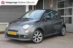 Fiat 500C 500 C 0.9 TWINAIR LOUNGE GQ design uitvoering CLIM, Auto's, 86 pk, Gebruikt, Leder, Bedrijf