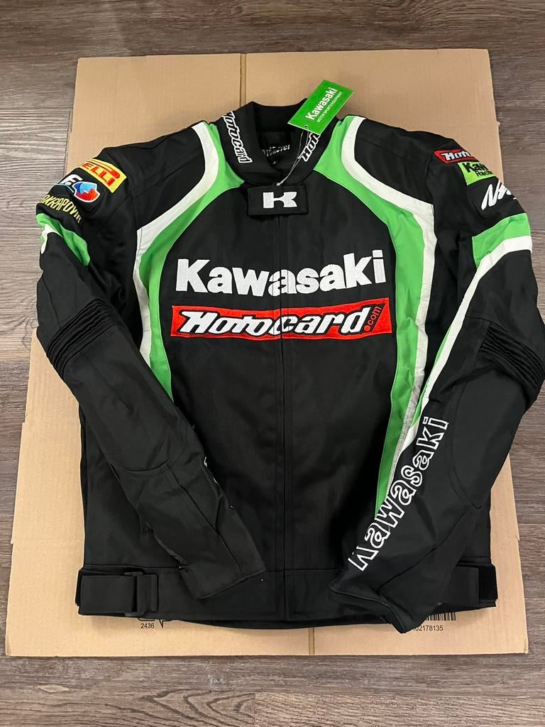 Kawasaki Classic Motorjas (Maat S) Vintage 4 Seasons, Motoren, Kleding | Motorkleding, Ophalen of Verzenden, Nieuw zonder kaartje