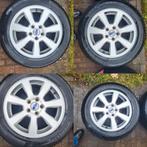 Volvo 16 inch velgen met winterbanden 215/55 r16, Ophalen, Gebruikt