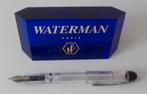 Waterman vulpen transparant (nieuw showroom model), Nieuw, Met doosje, Ophalen of Verzenden, Vulpen