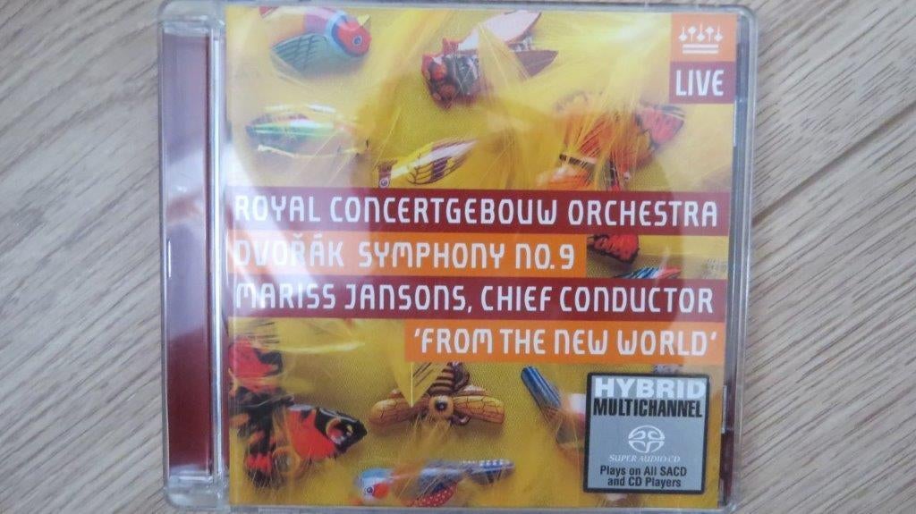 Cd SACD: Royal Concertgebouw Orchestra, Dvorak Symphony No 9, Ophalen of Verzenden, Classicisme, Zo goed als nieuw, Kamermuziek