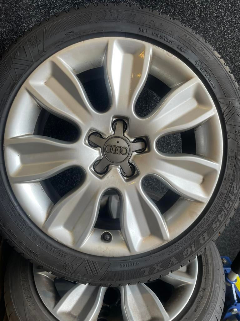 Mooie Originele wielen audi A1 met goede banden, Auto-onderdelen, Banden en Velgen, 16 inch, Banden en Velgen, Ophalen of Verzenden