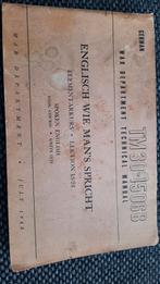 Englisch wie man's spricht., Ophalen of Verzenden