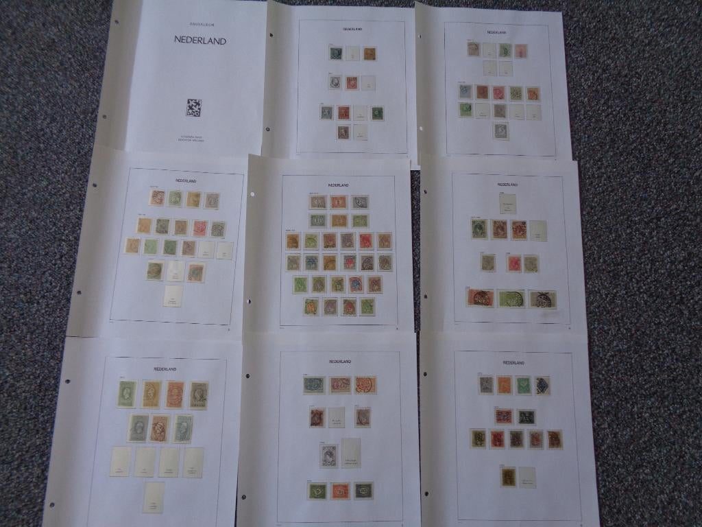 grote collectie 1852-1968 in Davo Christal album *lees, Postzegels en Munten, Postzegels | Volle albums en Verzamelingen, Verzenden