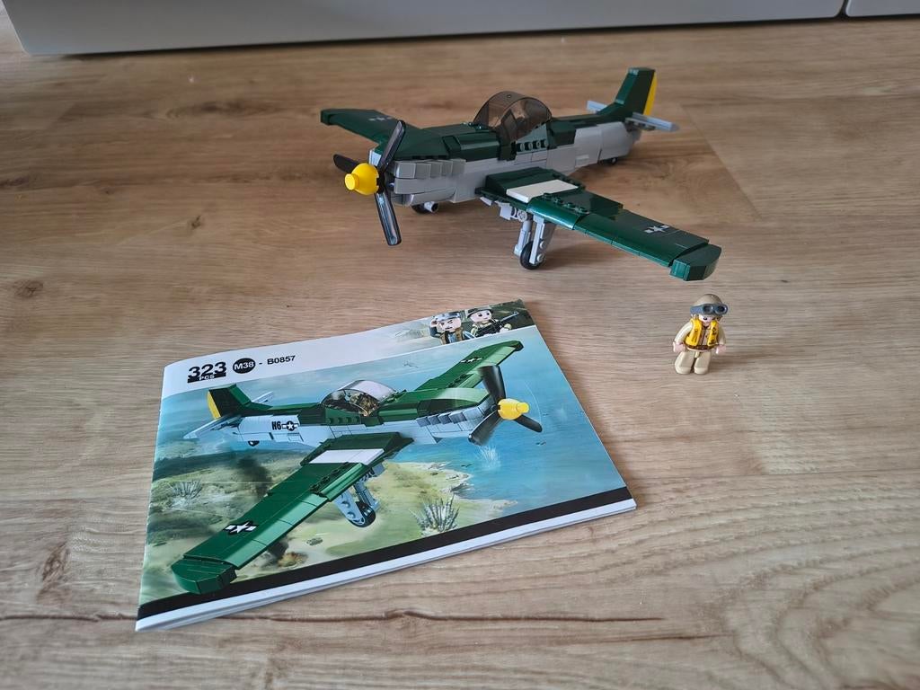 Sluban vliegtuig M38-B0857, Ophalen of Verzenden, Zo goed als nieuw