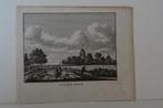 BOUR TERPDORP WAALHOEK Kopergravure J. Bulthuis ca. 1790 G90, Antiek en Kunst, Verzenden
