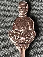 Vintage verzilverd lepeltje Staphorst, Ophalen of Verzenden