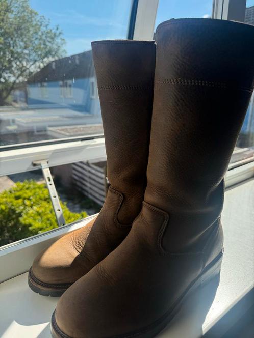 Olang Indiana Snowboots - Bruin Leer, Maat 42, Kleding | Dames, Schoenen, Gedragen, Snowboots, Bruin, Verzenden