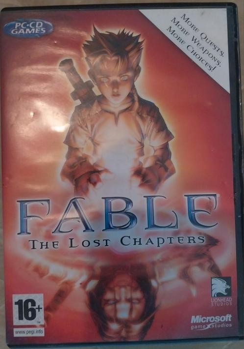 Fable PC The lost chapters pc game, Spelcomputers en Games, Games | Pc, Gebruikt, 1 speler, Ophalen of Verzenden