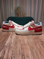 Nike Air Force 1 Shadow 'Cracked Leather' Size 38, Wit, Nike, Ophalen of Verzenden, Sneakers of Gympen