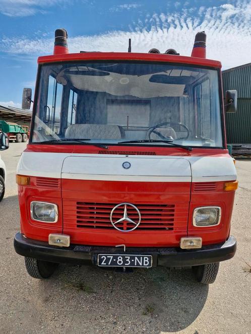 1977 mercedes L608D brandweer ideaal om camper te bouwen, Auto's, Vrachtwagens, Particulier, Mercedes-Benz, Diesel, Handgeschakeld