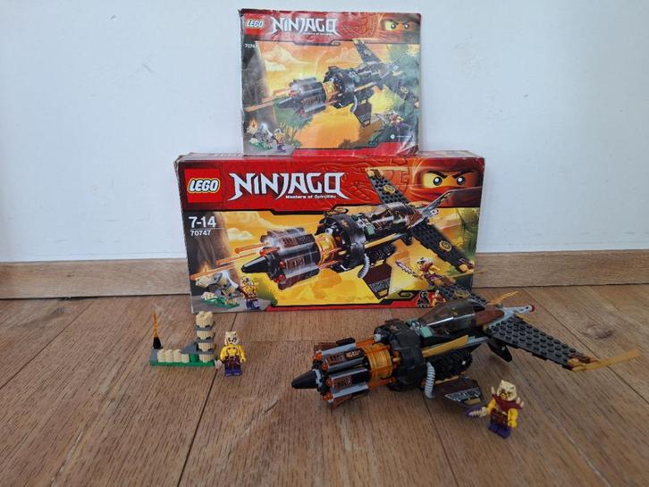 Lego Ninjago 70747 - Rotsblokblaster, Kinderen en Baby's, Speelgoed | Duplo en Lego, Zo goed als nieuw, Lego, Complete set, Ophalen of Verzenden