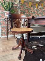 Vintage Thonet Stijl Webbing Bureaustoel, Antiek en Kunst, Antiek | Meubels | Stoelen en Banken, Ophalen