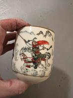 Beker met samurai strijders, Ophalen of Verzenden, Zo goed als nieuw