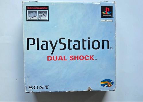 Playstation 1(Ps1) + G-con gun en spellen, Spelcomputers en Games, Spelcomputers | Sony PlayStation 1, Gebruikt, Met 2 controllers