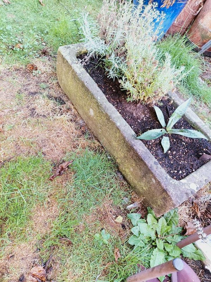 Belgisch Hardsteen Voertroggen - Plantenbakken, Tuin en Terras, Bloembakken en Plantenbakken, Gebruikt, Steen, Balkon, Tuin, Minder dan 30 cm