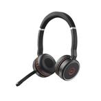 Jabra 75 evolve headset NIEUW, Computers en Software, Headsets, Ophalen of Verzenden, Nieuw, Over-ear