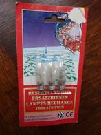 3 Reserve Lampjes Kerst voor 7 lichts Trappetje 34 Volt, Ophalen of Verzenden, Nieuw
