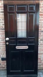 Voordeur, Gebruikt, Ophalen of Verzenden, 200 tot 215 cm, Glas