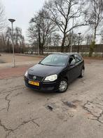 Volkswagen Polo 1.4 55KW 2006 Zwart 5-Deurs AIRCO/CARPLAY, Auto's, Voorwielaandrijving, Electronic Stability Program (ESP), Zwart