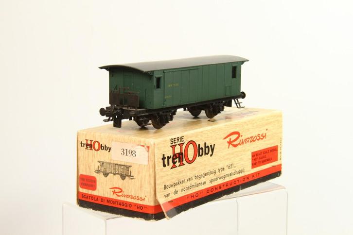 Trix Express /Rivarossi 3198 bagagerijtuig, Hobby en Vrije tijd, Modeltreinen | H0, Zo goed als nieuw, Locomotief, Gelijkstroom